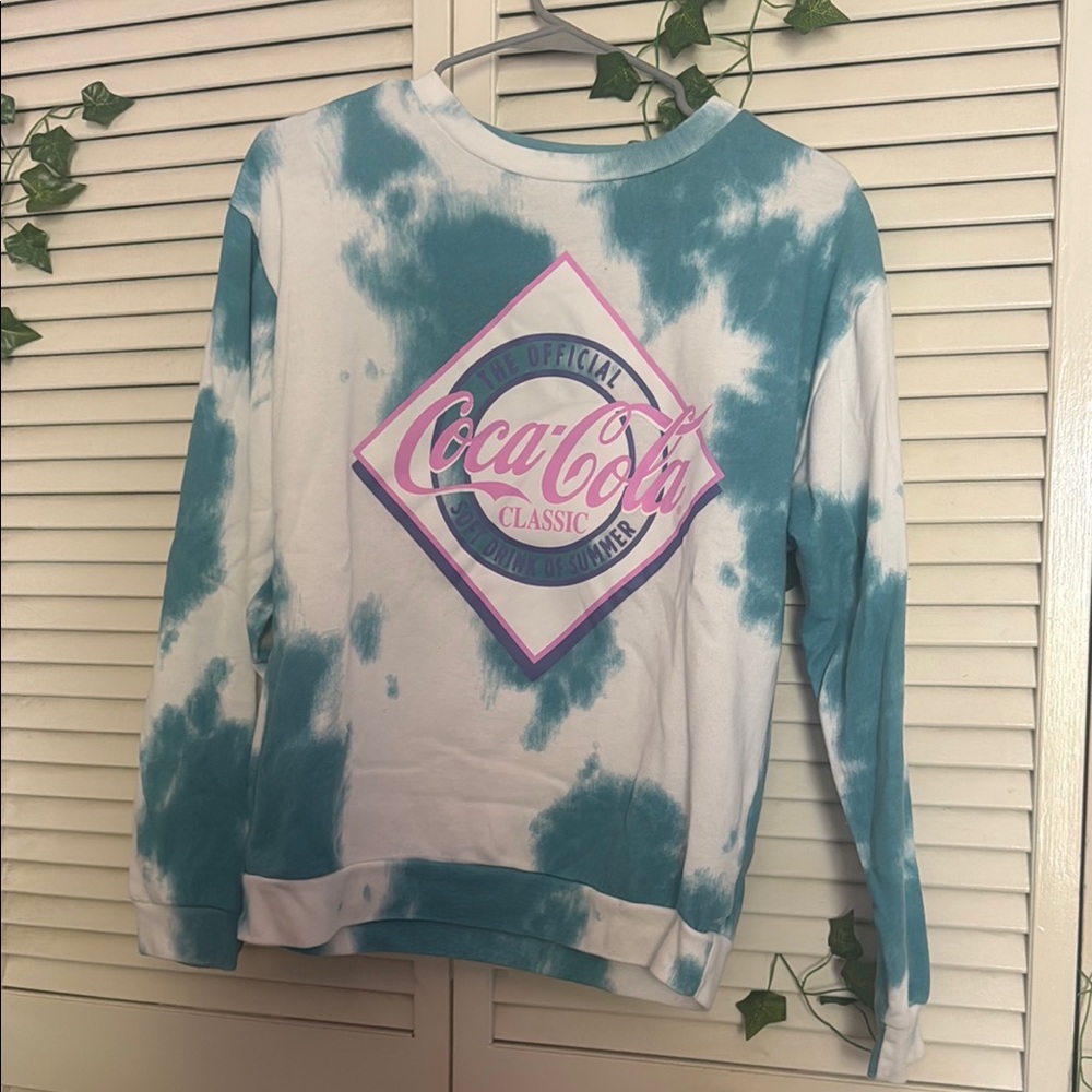 🌺Coca-Cola Tie-Dye Sweatshirt